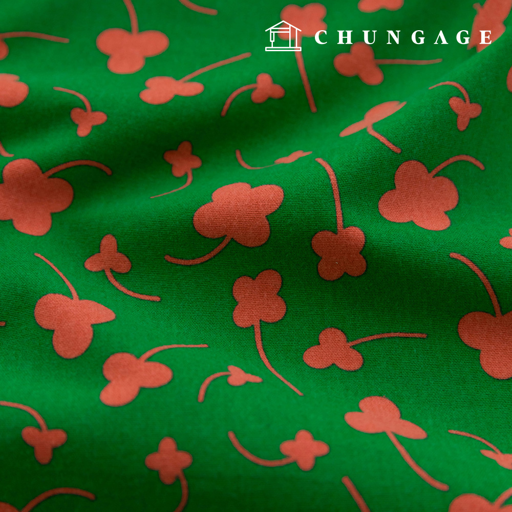 Cotton napping microfiber fleece fabric Winter Clover Fabric Oxford Prairie