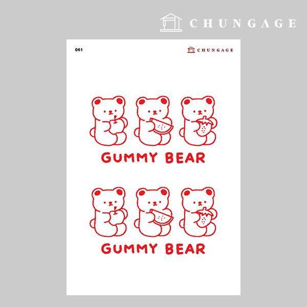 Clothing transfer paper 061 Reform heat transfer paper heat transfer sticker fluffy 4