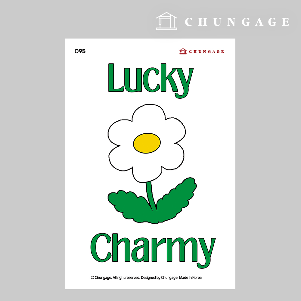 Clothing transfer paper 095 Reform heat transfer paper clothing making heat transfer sticker Lucky Charm