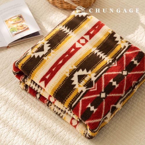 Wool swirly fluffy fleece faux fur Winter Fabric Nordic Patterns Wide Width Giorno