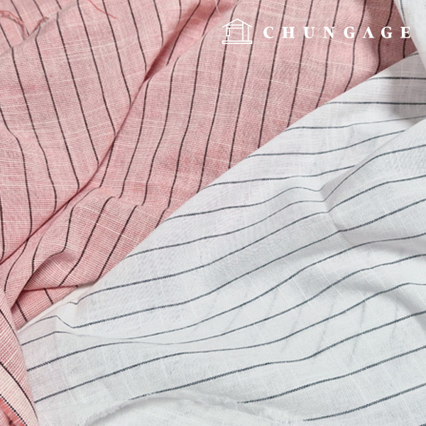 Washing Stripe 2cm Wide Width 40 count Peach White 2 types