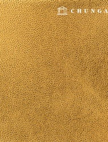 Artificial leather fabric, embossed leather material, eco-friendly synthetic leather, waterproof cloth, off-leather, glossy gold, Hanma