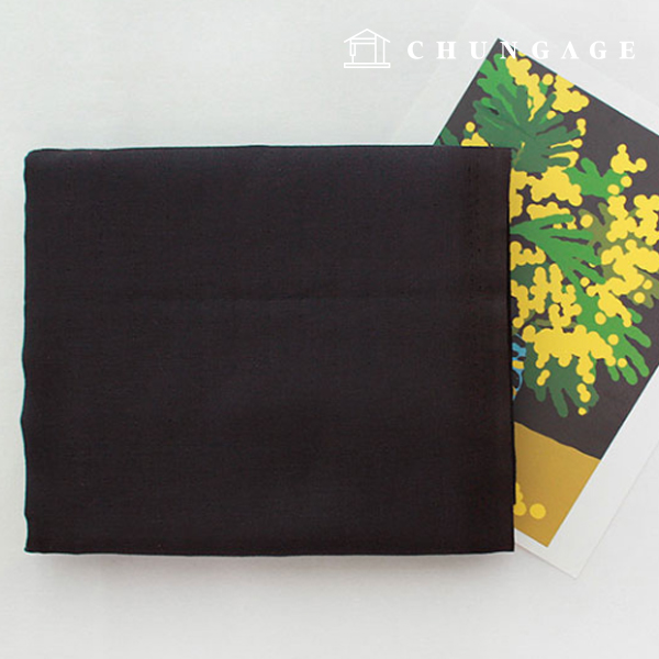 Gauze fabric cotton double gauze fabric 30 count dark chocolate