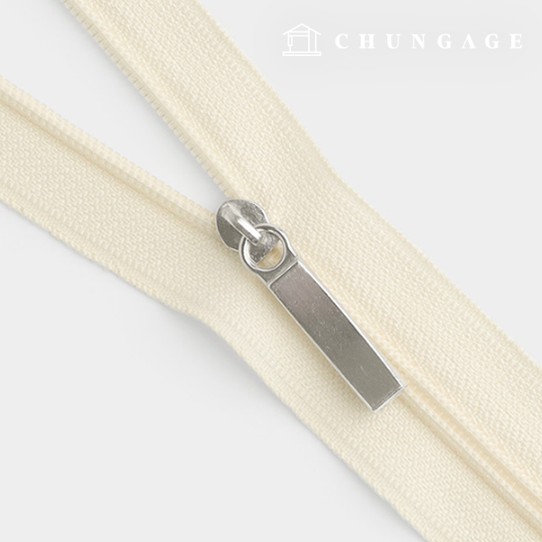 Roll Zipper Home Fashion Zipper No. 3 Ivory 68491