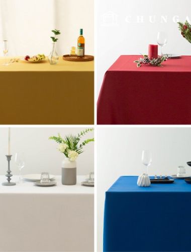 Plain Tablecloth for Events, Corporate Exhibition Event Tablecloth, Side Tablecloth