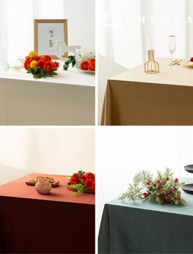 Event Tablecloth Velvet Plain Tablecloth Corporate Exhibition Event Tablecloth Side Tablecloth Half-finished Border x