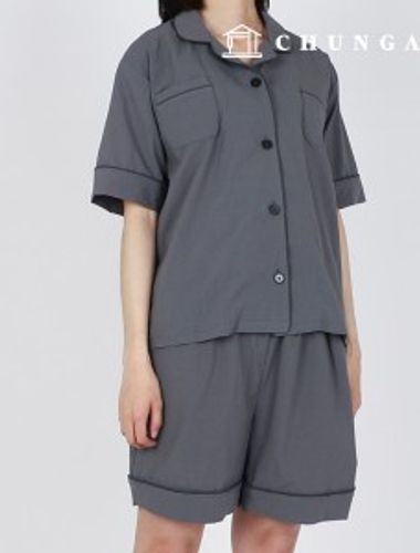 Clothing Patterns Women Piping Pajamas Set Clothing Making Patterns P1714