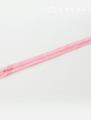 Console zipper hidden single zipper 25cm Pink