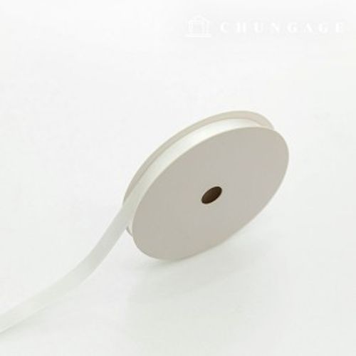 Satin Bowknot String 20 Rolls Package Bowknot Tape Craft 10mm White