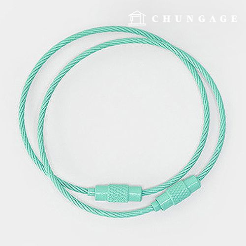 Key Oring Oring Macrame Toy Wire Mint 63660