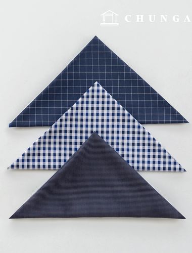 Fabric package Check Span scrap fabric scrap cloth Doll dog clothes making 3 types A 30