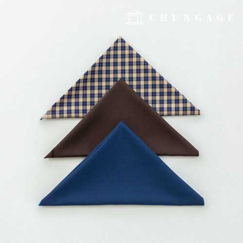 Fabric package Check Span scrap fabric scrap cloth Doll puppy clothes making 3 types A 25