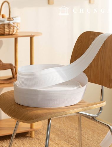 Curtain Wick Wrinkles Shape Curtain Wick White