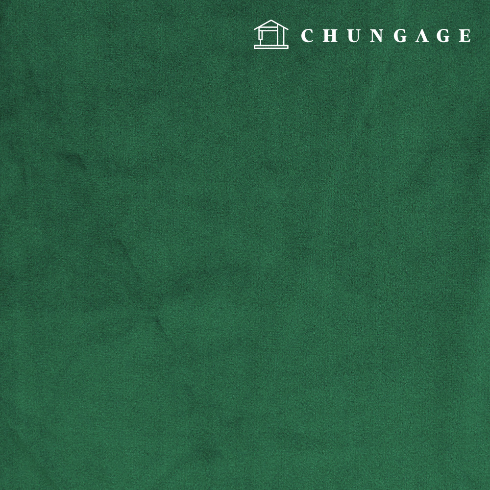 Christmas Velvet Fabric Plain Doll Fabric Winter Curtain Cushion Display Case Fabric New Bella Forest 1 yard