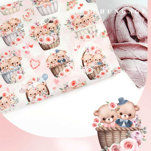 Eco-friendly antibacterial and anti-inflammatory fabric E-DTP cotton 20 count Gomgomi Couples