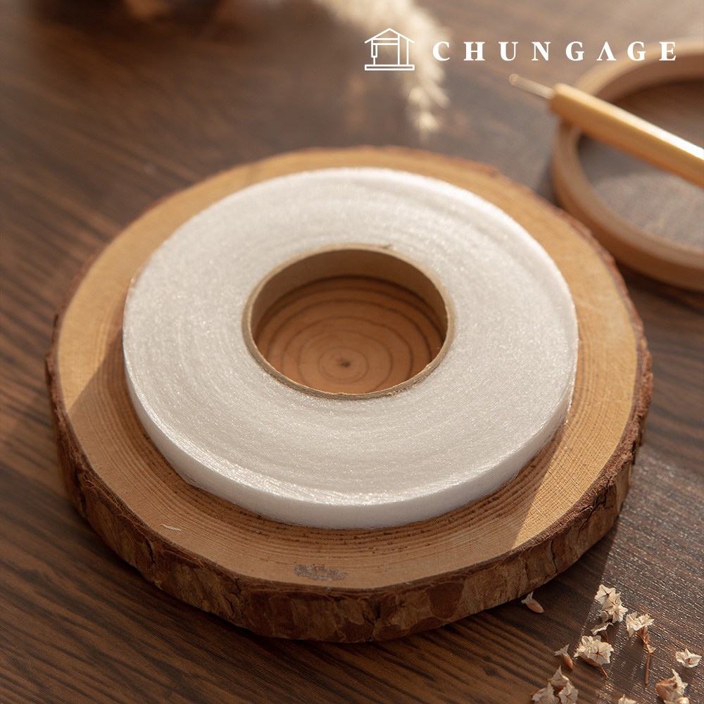 Adhesive tape core White 1cm