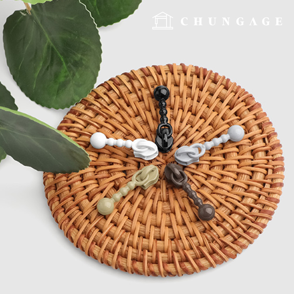 Roll Zipper Slider No. 3 for Home Fashion, 5 types 69681