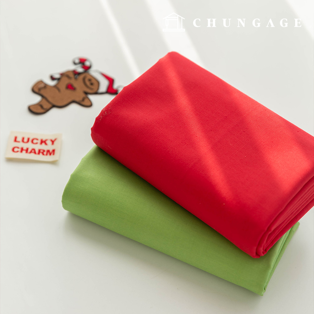 Christmas cotton fabric Plain Fabric 40 count twill Adele Santa 2 types