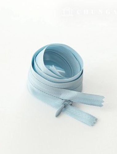 Console Zipper Hidden Soul Zipper 60cm Sky Blue