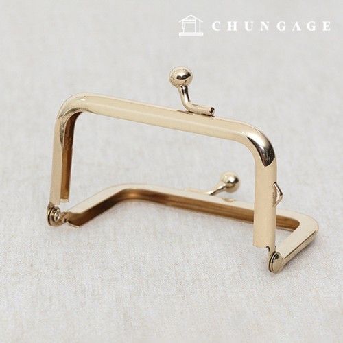 Square private capital frame 8.5cm Gold 86010