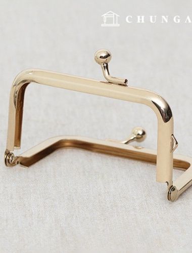 Square private capital frame 8.5cm Gold 86010