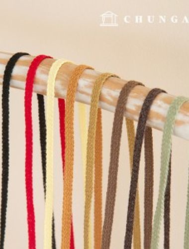 Flat string strap Hood Pants Bag Twiddle strap strap 6mm