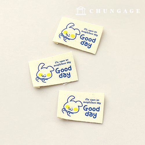 Cotton Labels Double-Sided Handmade Labels Good Day Animal 60817