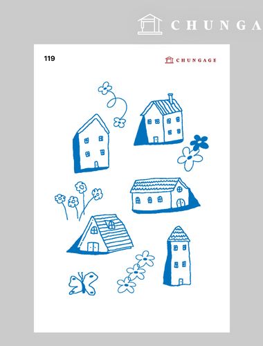 Clothing transfer paper 119 Reform heat transfer paper clothing making heat transfer sticker hometown