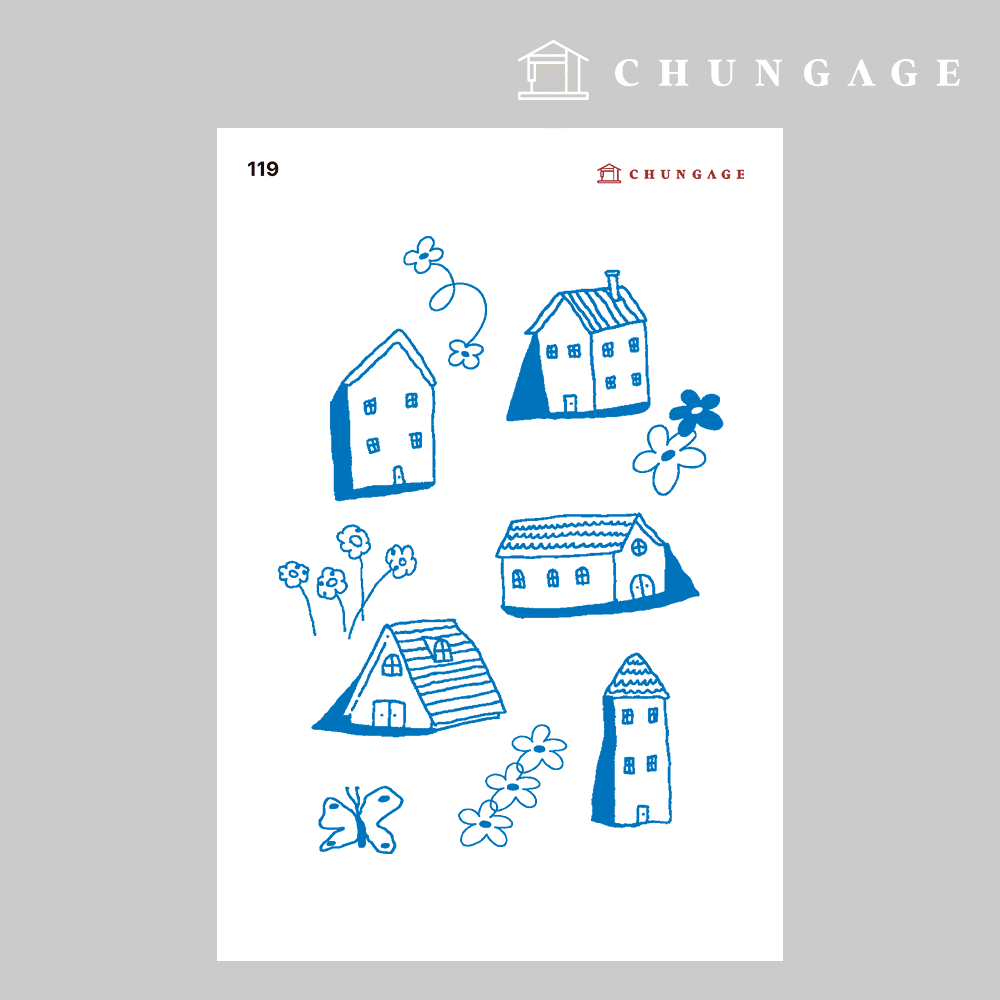 Clothing transfer paper 119 Reform heat transfer paper clothing making heat transfer sticker hometown