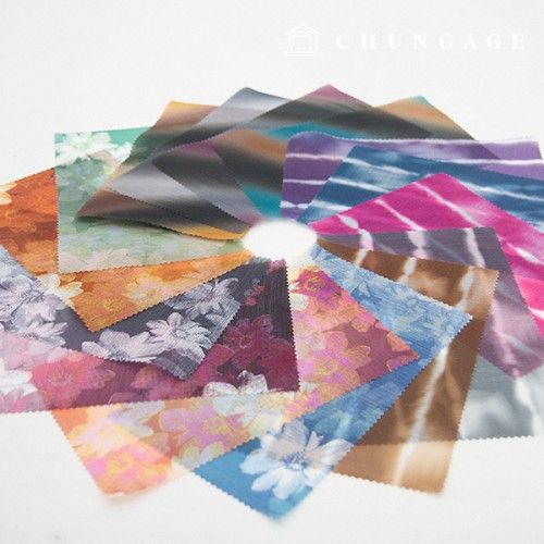 Hanbok fabric, making hanbok, fabric dyed fabric, 15 types of peony