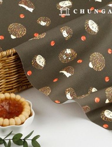 Eco-friendly antibacterial and anti-inflammatory fabric E-DTP cotton20 count Dochi's Flower Apple