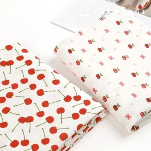 Eco-friendly antibacterial and anti-inflammatory fabric E-DTP cotton20 count Cherry 2 types