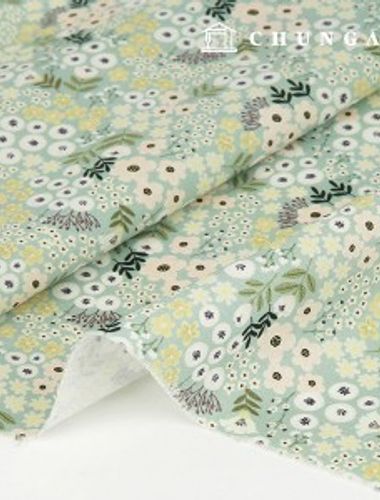 Eco-friendly antibacterial anti-inflammatory fabric E-DTP cotton20 count Flora Garden