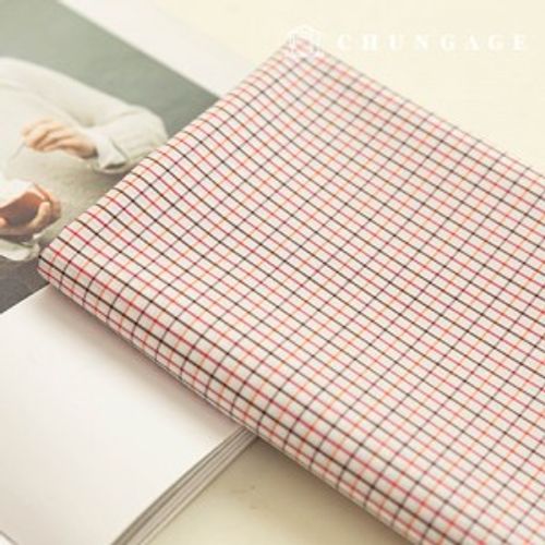 cotton Check Fabric Ombre Check Fabric 14