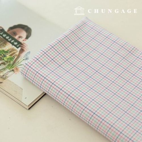 cotton Check Fabric Ombre Check Fabric 32