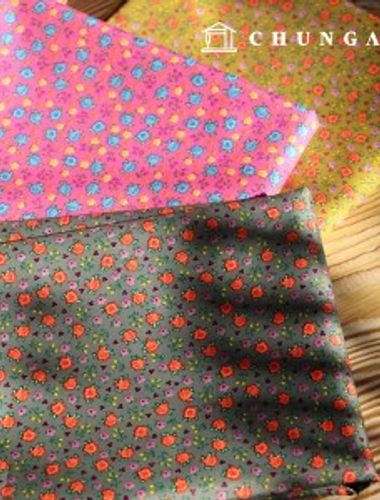 Waterproof Cloth Taffeta Pigment Waterproof Fabric 210T Wide Width Tiny Rose 3 types