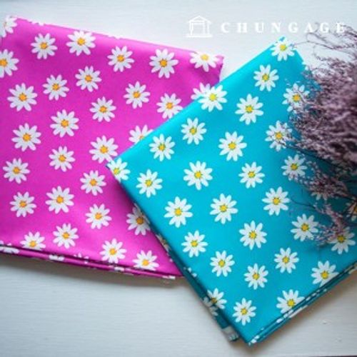 Waterproof Cloth Taffeta Pigment Waterproof Fabric 210T Wide Width Wild Chrysanthemum 2 Types