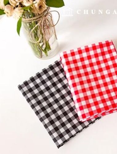 Waterproof Cloth Taffeta Pigment Waterproof Fabric 210T Wide Width 12mmCheck 5 types