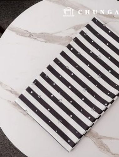 Waterproof Cloth Taffeta Pigment Waterproof Fabric 210T Wide Width Star Stripe 637