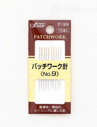 Clover Patchwork Needle No. 9 10 Piece 57309