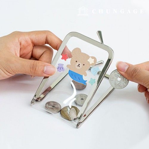 Square private capital frame 7cm Silver 58585