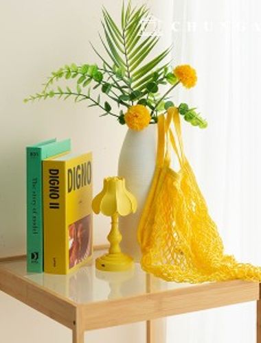 Net bag, mesh bag, zero waste, yellow