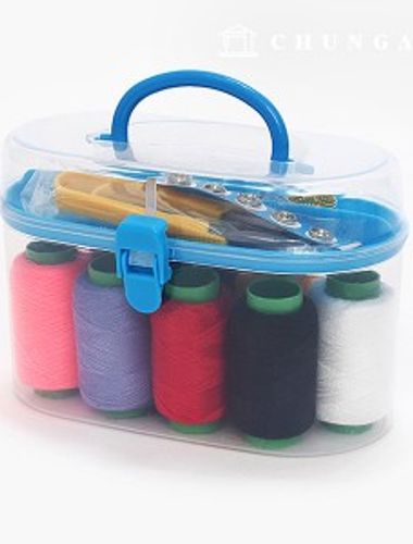 Sewing Set Portable Thread Needle Sewing Thread Basic Color Random 85815