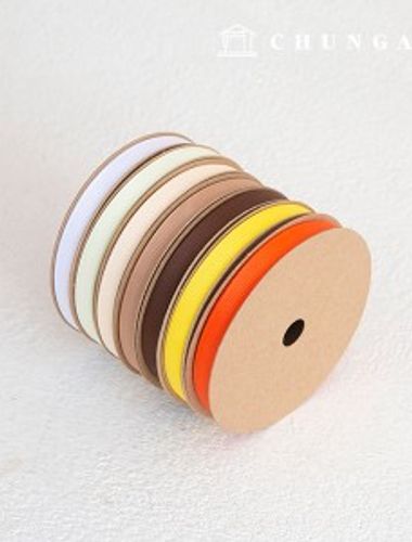 Corrugated bowknot String package bowknot tape String craft 10mm brown yellow 7 types 1 yard