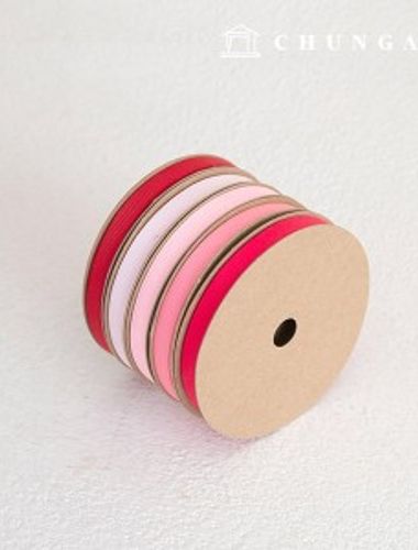 Corrugated bowknot String package bowknot tape String craft 10mm Pink 5 types 1 yard