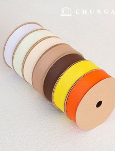 Corrugated bowknot String package bowknot tape String craft 25mm brown yellow 7 types 1 yard