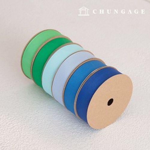 Corrugated bowknot string package bowknot tape string craft 25mm green blue 6 types 1 yard