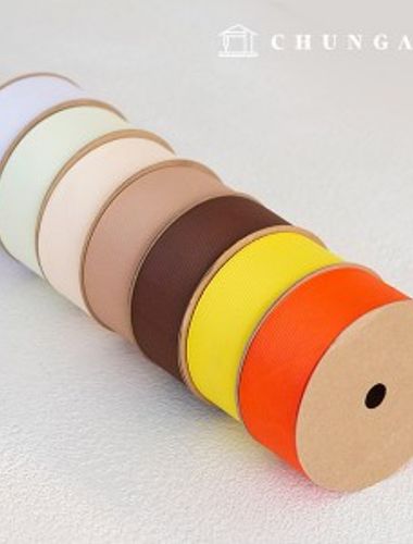 Corrugated bowknot String package bowknot tape String craft 40mm brown yellow 7 types 1 yard