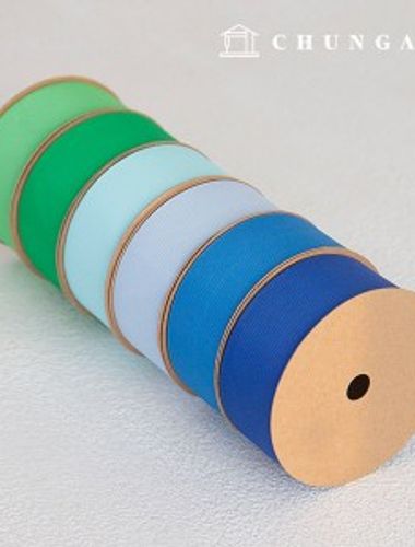 Corrugated bowknot String package bowknot tape String craft 40mm green blue 6 types 1 yard