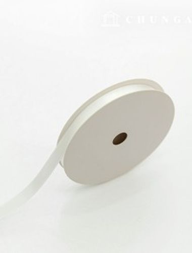 Satin Bowknot String 20 Rolls Package Bowknot Tape String Craft 10mm White